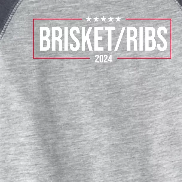 Brisket Ribs 2024 Political Toddler Fine Jersey T-Shirt