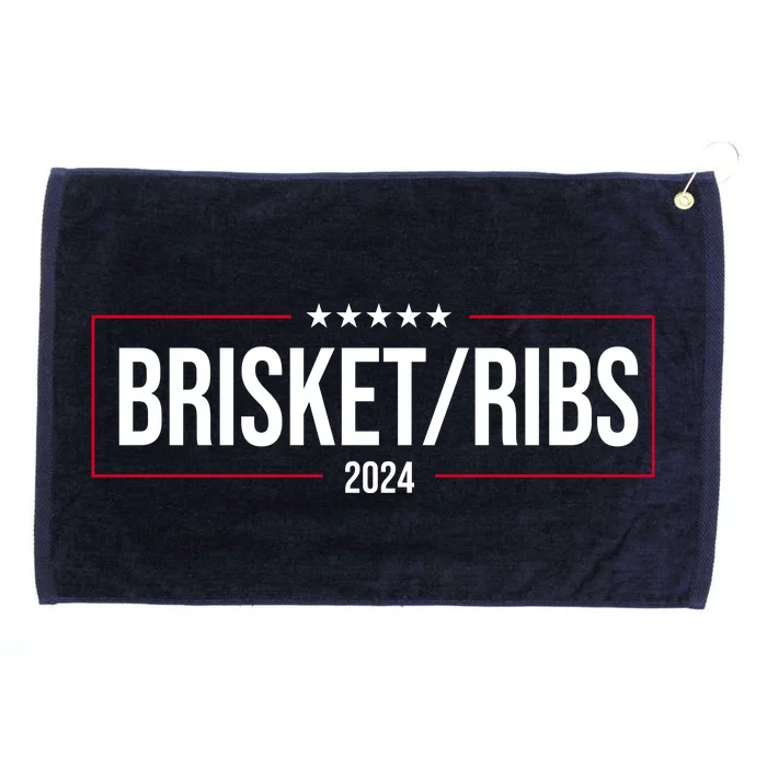 Brisket Ribs 2024 Political Grommeted Golf Towel