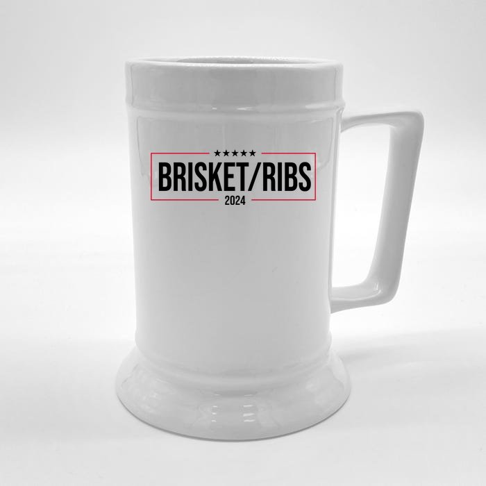 Brisket Ribs 2024 Political Front & Back Beer Stein