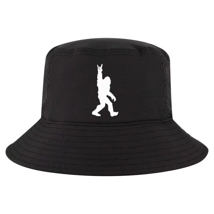 Bigfoot Rock And Roll For Sasquatch Believers Cool Comfort Performance Bucket Hat