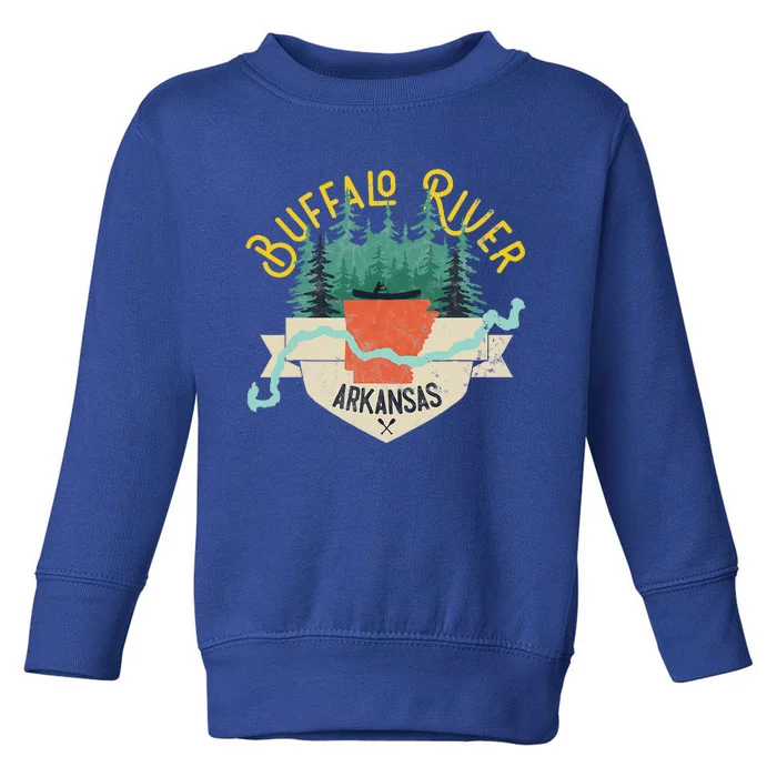 Buffalo River Arkansas National Park River Toddler Sweatshirt