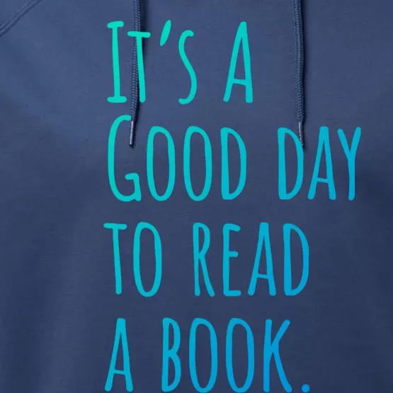 BookLover Read A Book Bookworm Cute Gift Performance Fleece Hoodie