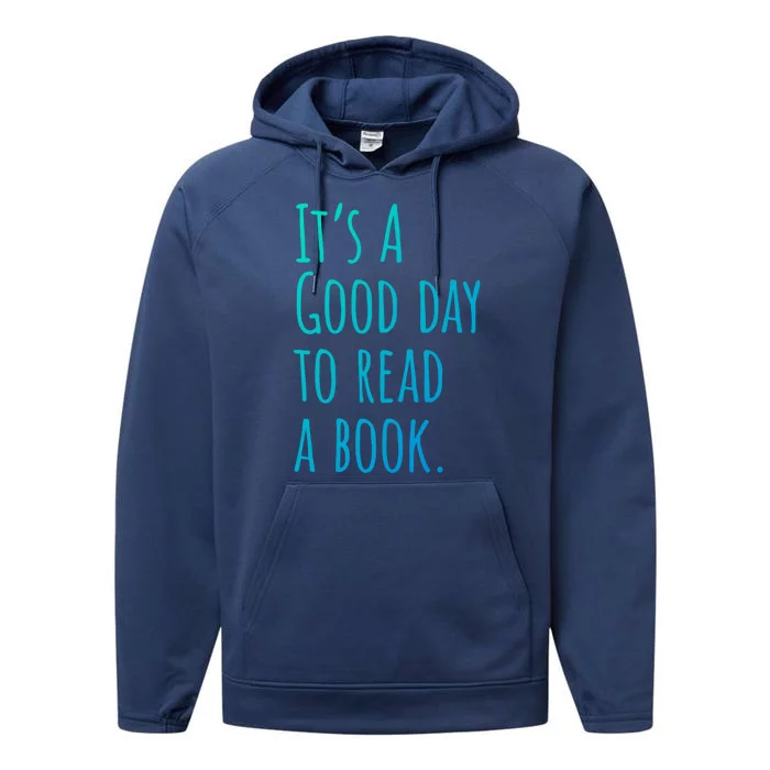 BookLover Read A Book Bookworm Cute Gift Performance Fleece Hoodie