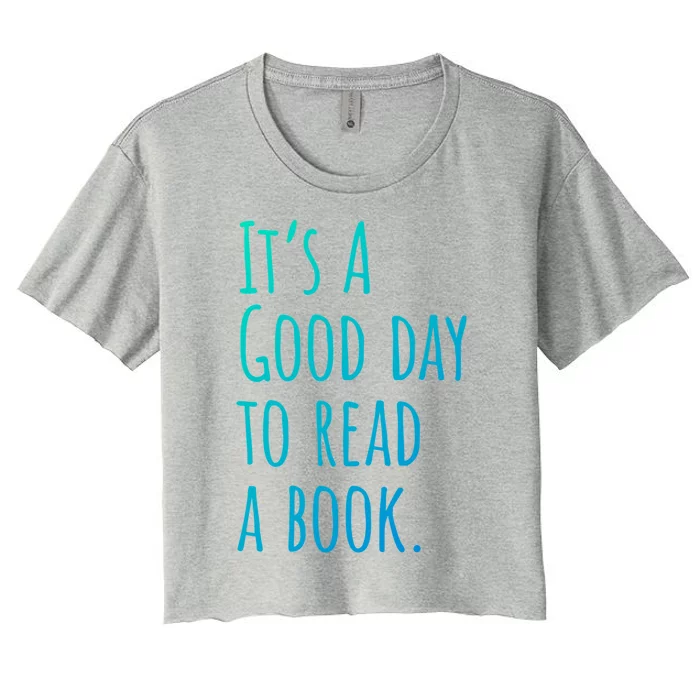 BookLover Read A Book Bookworm Cute Gift Women's Crop Top Tee