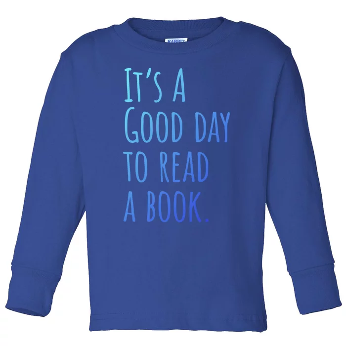 BookLover Read A Book Bookworm Cute Gift Toddler Long Sleeve Shirt