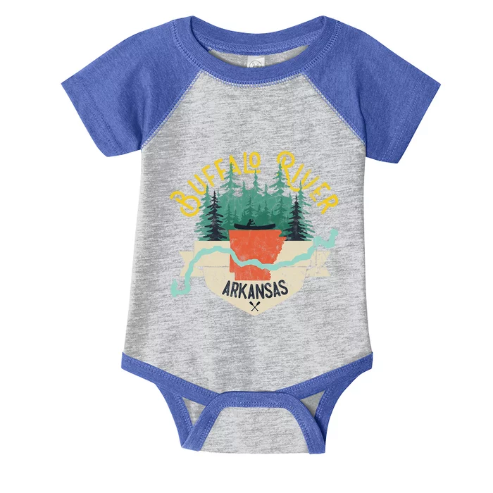 Buffalo River Arkansas National Park River Infant Baby Jersey Bodysuit