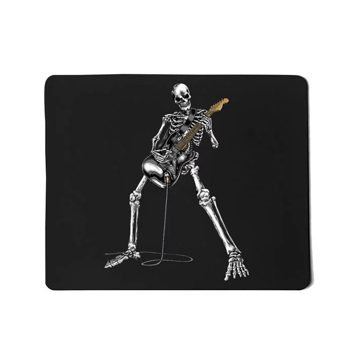 Band Rock And Roll Guitar For Men Band Mousepad