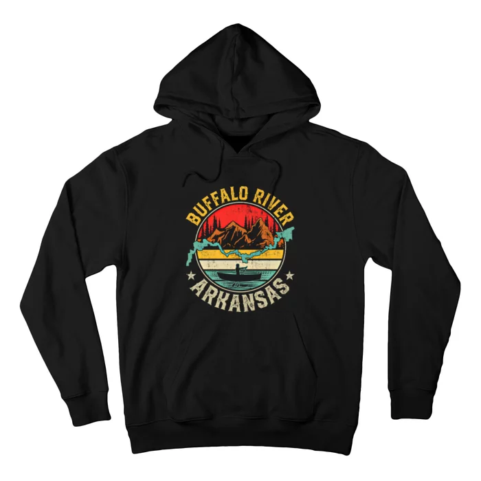 Buffalo River Arkansas National Park River Floating Kayak Cute Gift Hoodie