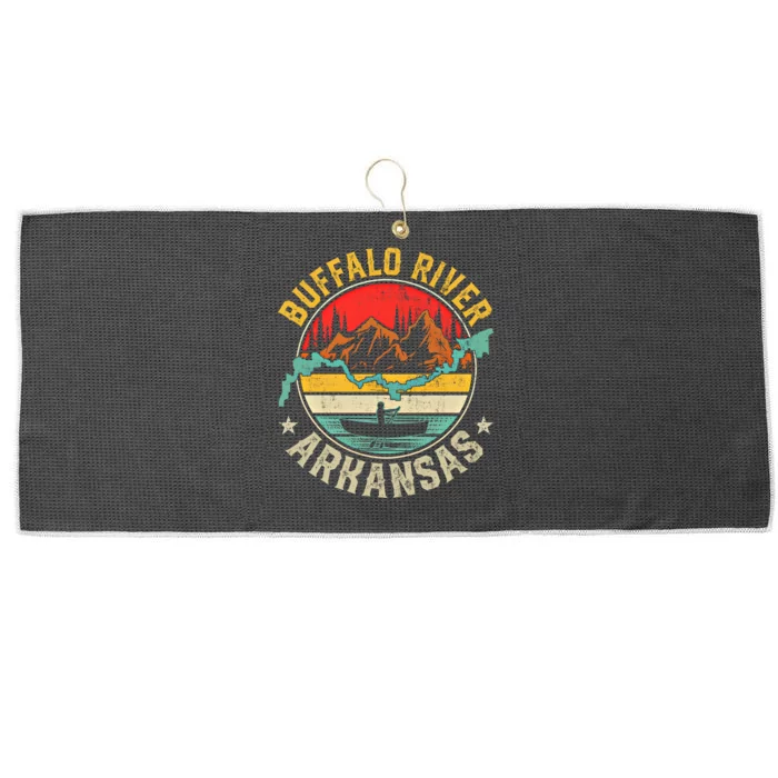 Buffalo River Arkansas National Park River Floating Kayak Cute Gift Large Microfiber Waffle Golf Towel