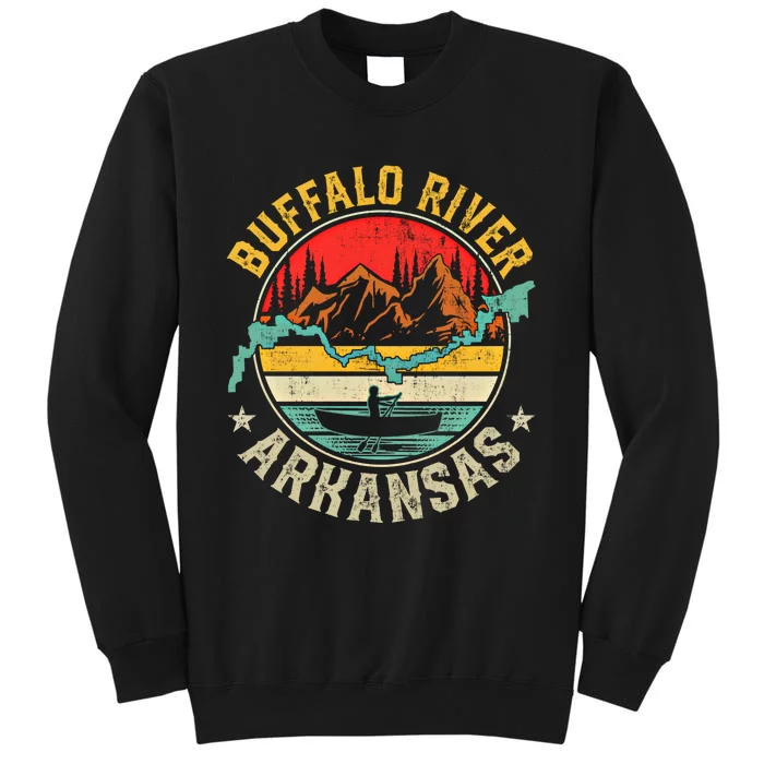 Buffalo River Arkansas National Park River Floating Kayak Cute Gift Tall Sweatshirt