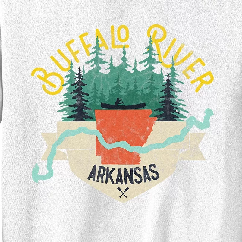 Buffalo River Arkansas National Park River Floating Kayak Sweatshirt