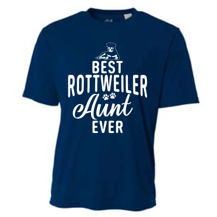 Best Rottweiler Aunt Ever Rottweiler Aunt Cooling Performance Crew T-Shirt