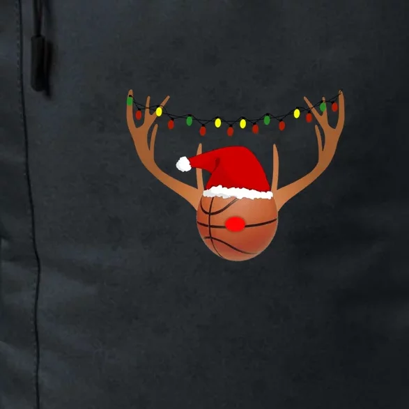 Basketball Reindeer Antlers Christmas Basketball Xmas Gift Daily Commute Backpack