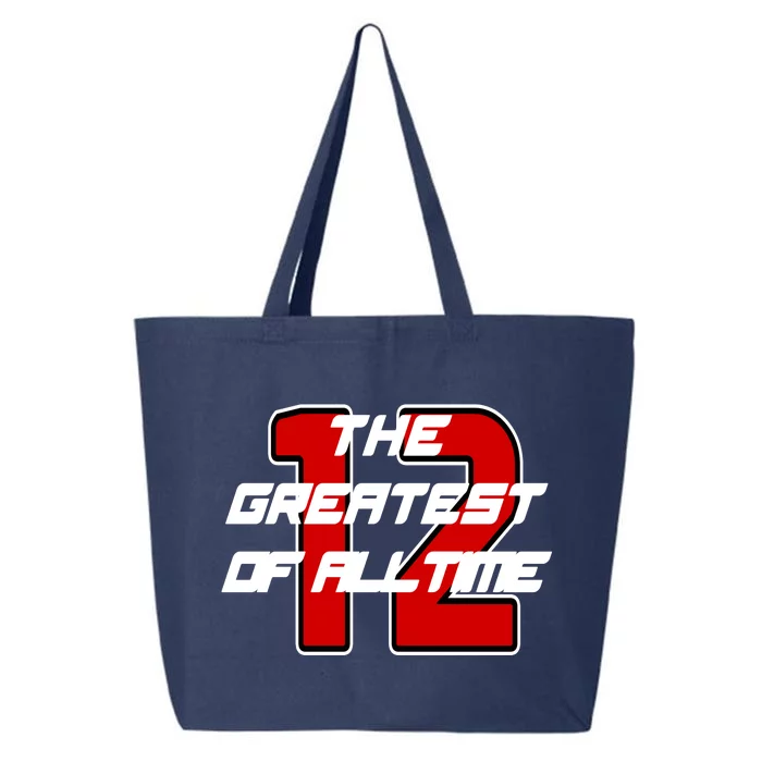 Brady 12 GOAT The Greatest Of All Time 25L Jumbo Tote