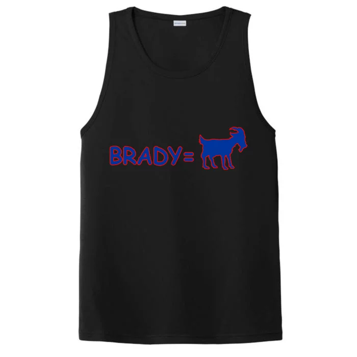 Brady Equals The Goat New England Performance Tank