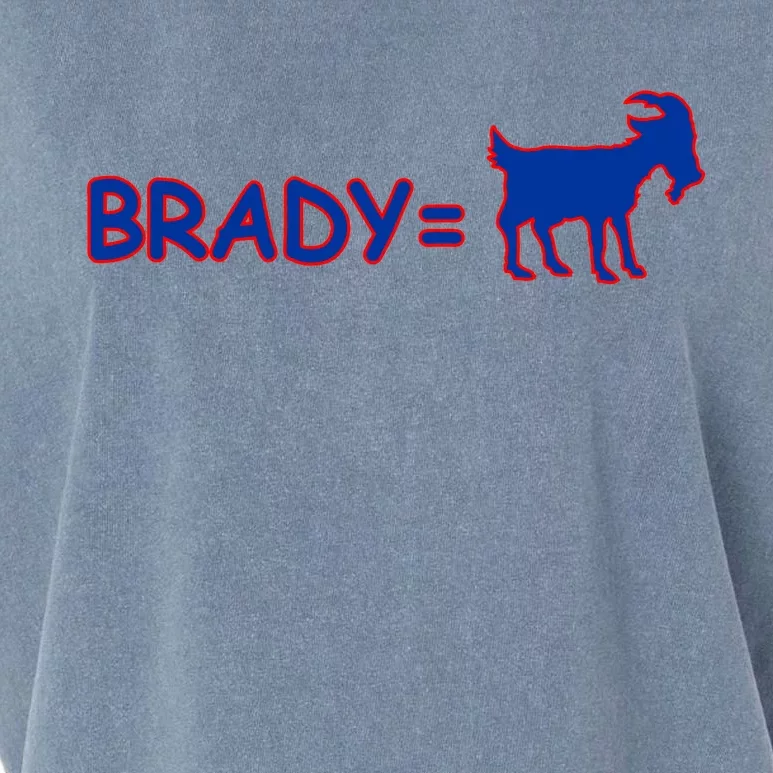 Brady Equals The Goat New England Garment-Dyed Women's Muscle Tee