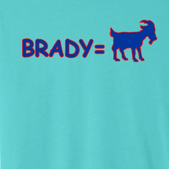 Brady Equals The Goat New England ChromaSoft Performance T-Shirt