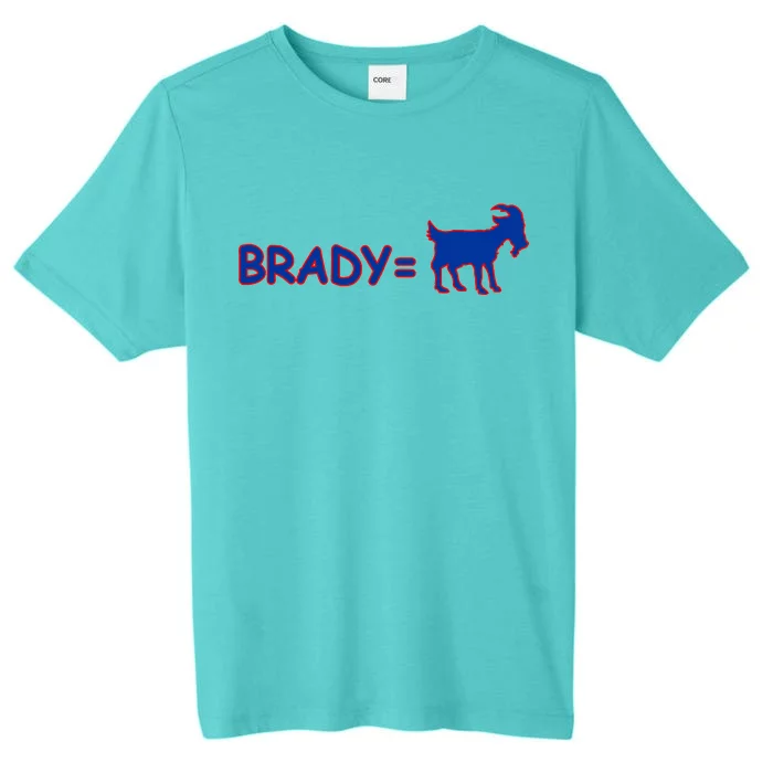 Brady Equals The Goat New England ChromaSoft Performance T-Shirt