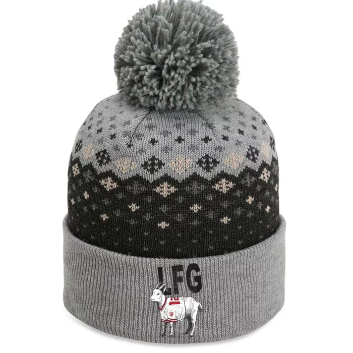 Brady Goat LFG The Baniff Cuffed Pom Beanie