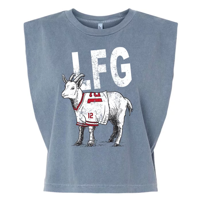 Brady Goat LFG Garment-Dyed Women's Muscle Tee