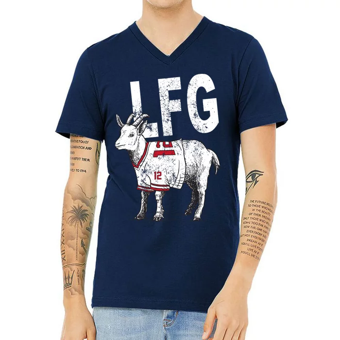 Brady Goat LFG V-Neck T-Shirt