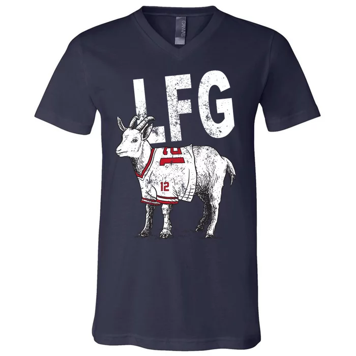 Brady Goat LFG V-Neck T-Shirt