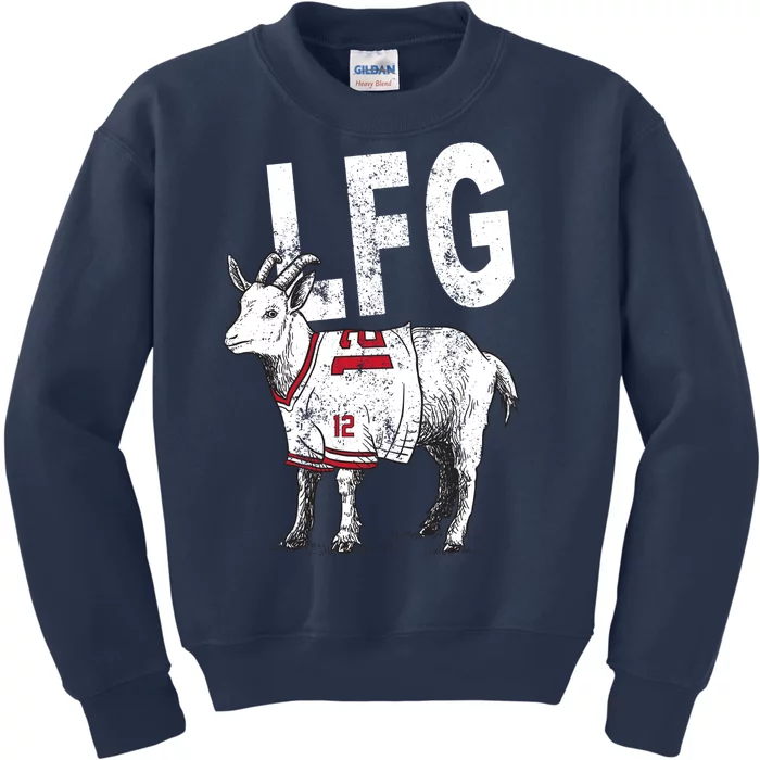 Brady Goat LFG Kids Sweatshirt