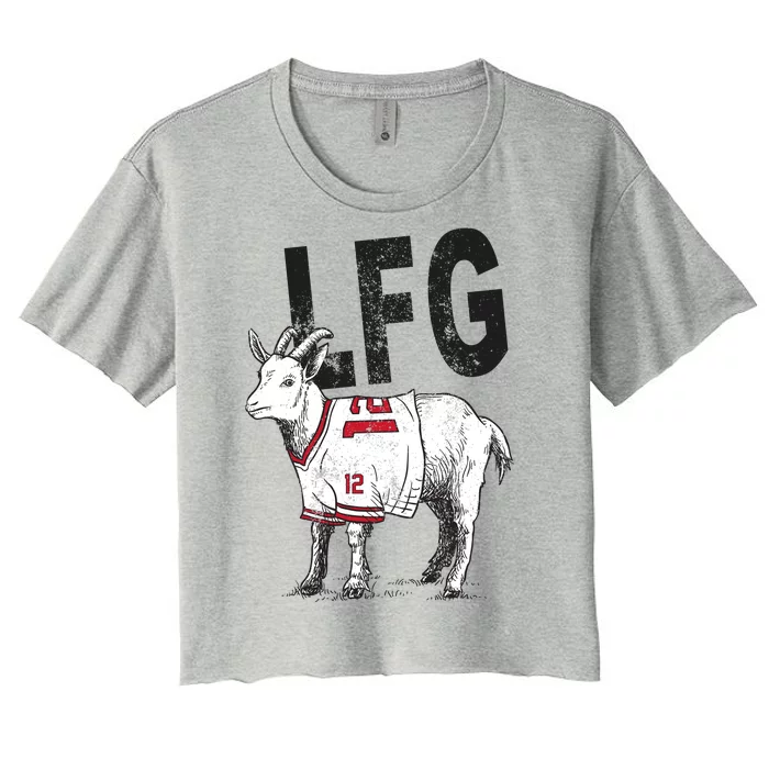 Brady Goat LFG Women's Crop Top Tee