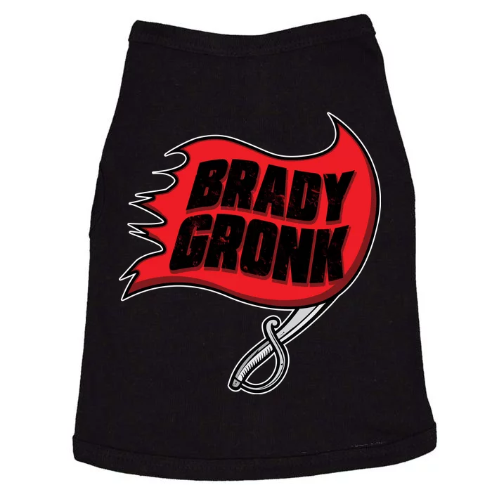 Brady Gronk Tampa Bay Flag Doggie Tank