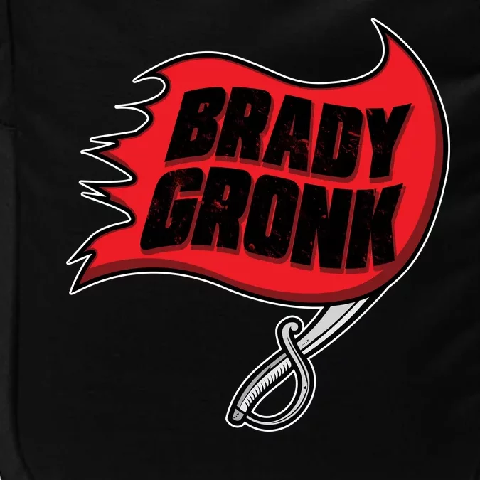 Brady Gronk Tampa Bay Flag Impact Tech Backpack