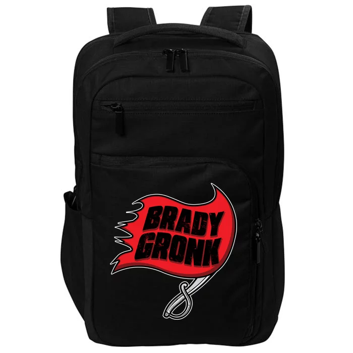 Brady Gronk Tampa Bay Flag Impact Tech Backpack