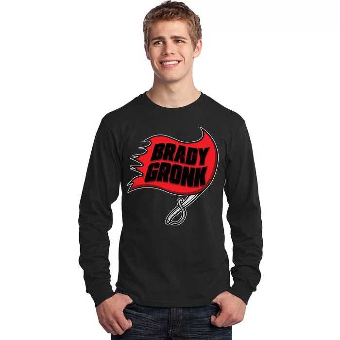 Brady Gronk Tampa Bay Flag Tall Long Sleeve T-Shirt