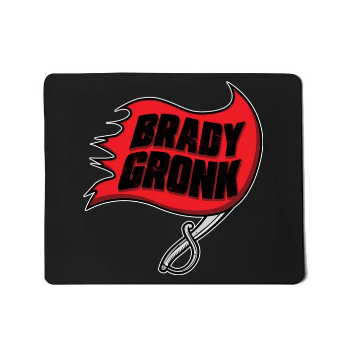 Brady Gronk Tampa Bay Flag Mousepad