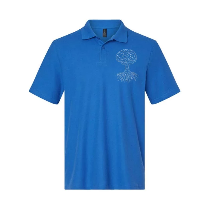 Brain Tree Softstyle Adult Sport Polo