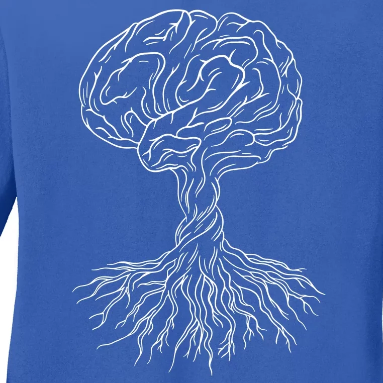 Brain Tree Ladies Long Sleeve Shirt