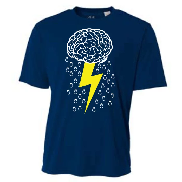 Brainstorm Lightning Cloud Cooling Performance Crew T-Shirt