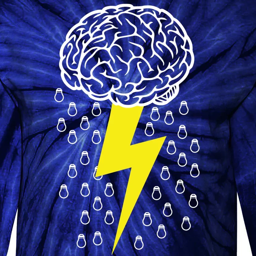 Brainstorm Lightning Cloud Tie-Dye Long Sleeve Shirt