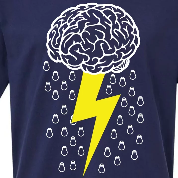 Brainstorm Lightning Cloud Sueded Cloud Jersey T-Shirt