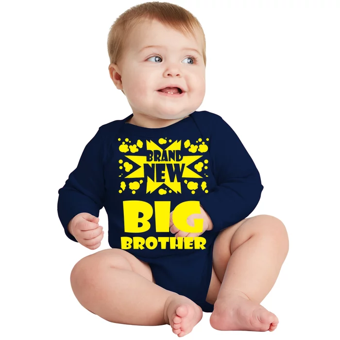 Brand New Big Brother Baby Long Sleeve Bodysuit