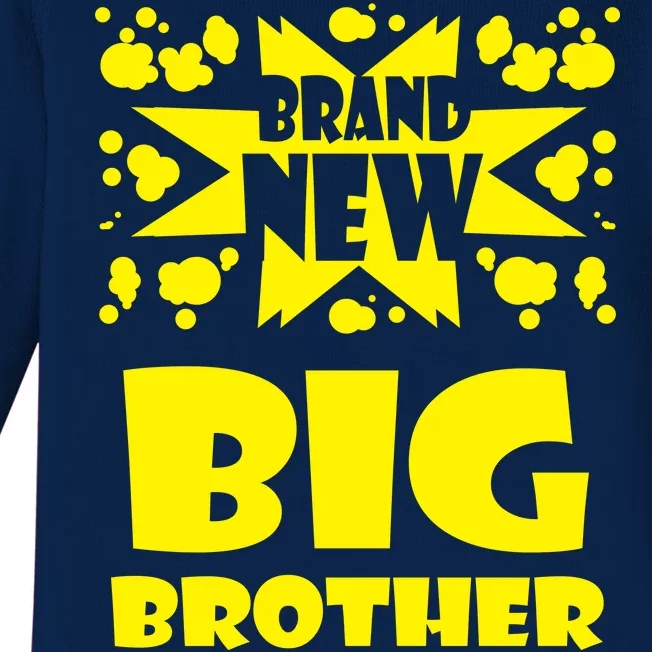 Brand New Big Brother Baby Long Sleeve Bodysuit