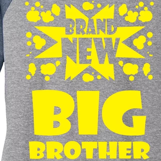 Brand New Big Brother Women's Tri-Blend 3/4-Sleeve Raglan Shirt