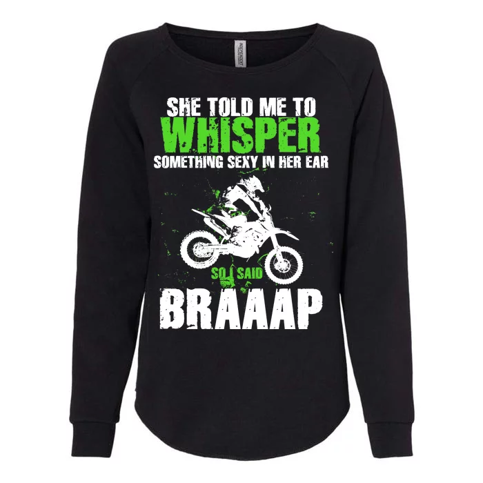 BRAPPP Motocross Womens California Wash Sweatshirt