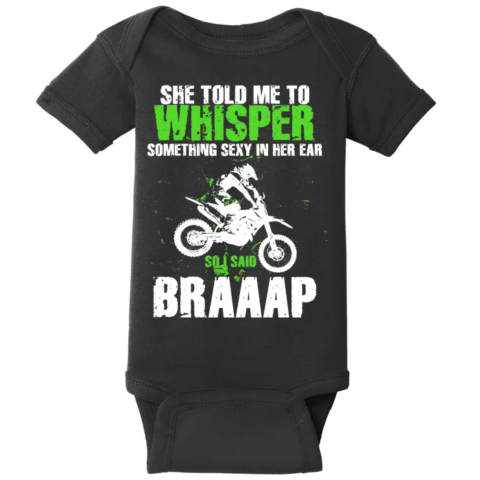 BRAPPP Motocross Baby Bodysuit