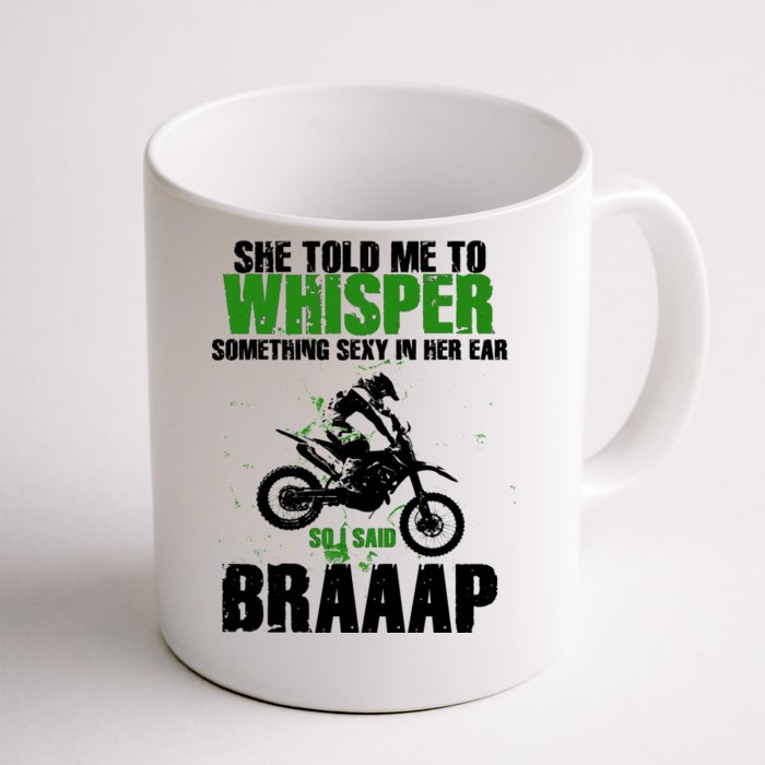 BRAPPP Motocross Front & Back Coffee Mug