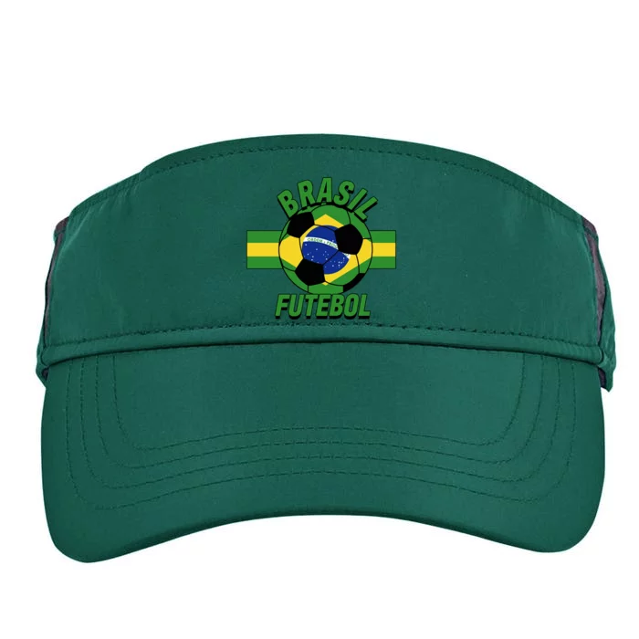 Brasil Futebol Brazil Soccer Adult Drive Performance Visor