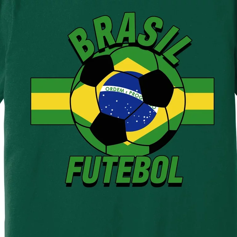 Brasil Futebol Brazil Soccer Premium T-Shirt