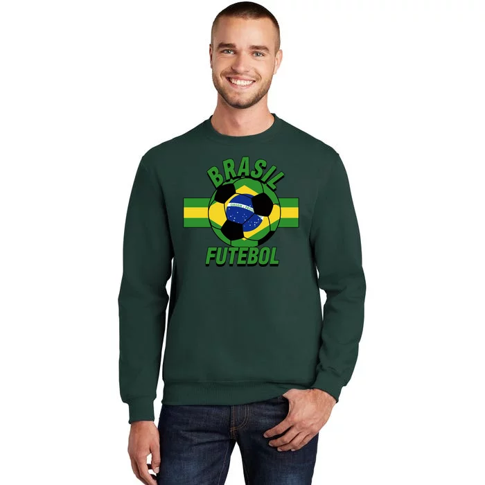 Brasil Futebol Brazil Soccer Tall Sweatshirt