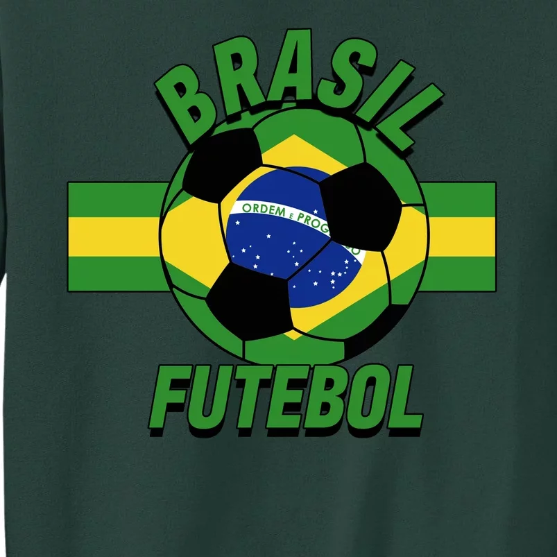 Brasil Futebol Brazil Soccer Tall Sweatshirt