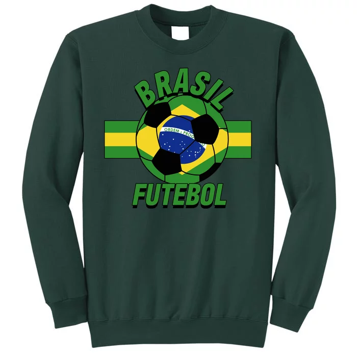 Brasil Futebol Brazil Soccer Tall Sweatshirt