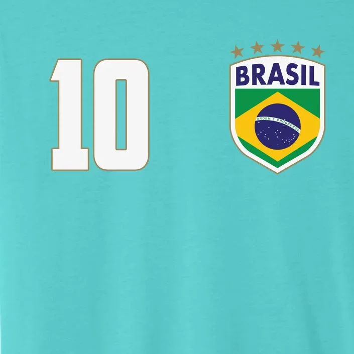 Brasil World Cup Soccer Emblem Jersey ChromaSoft Performance T-Shirt